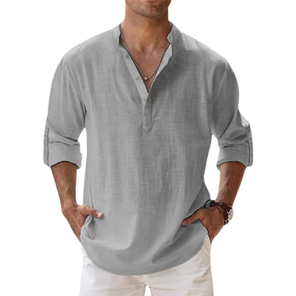 Ibiza - Linen and cotton shirt