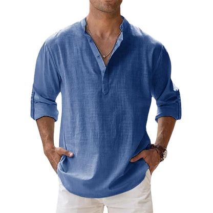 Ibiza - Linen and cotton shirt