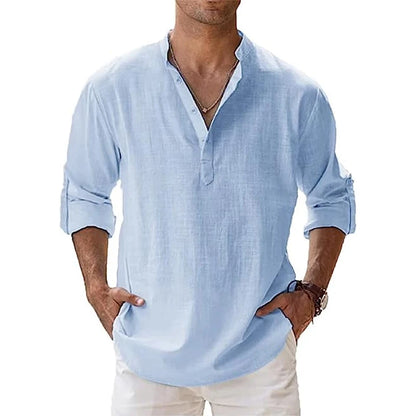 Ibiza - Linen and cotton shirt